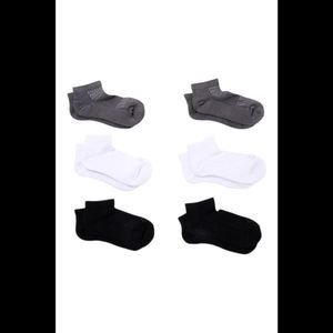 Copper Life 6-pack Bamboo Compression Ankle Socks Basics